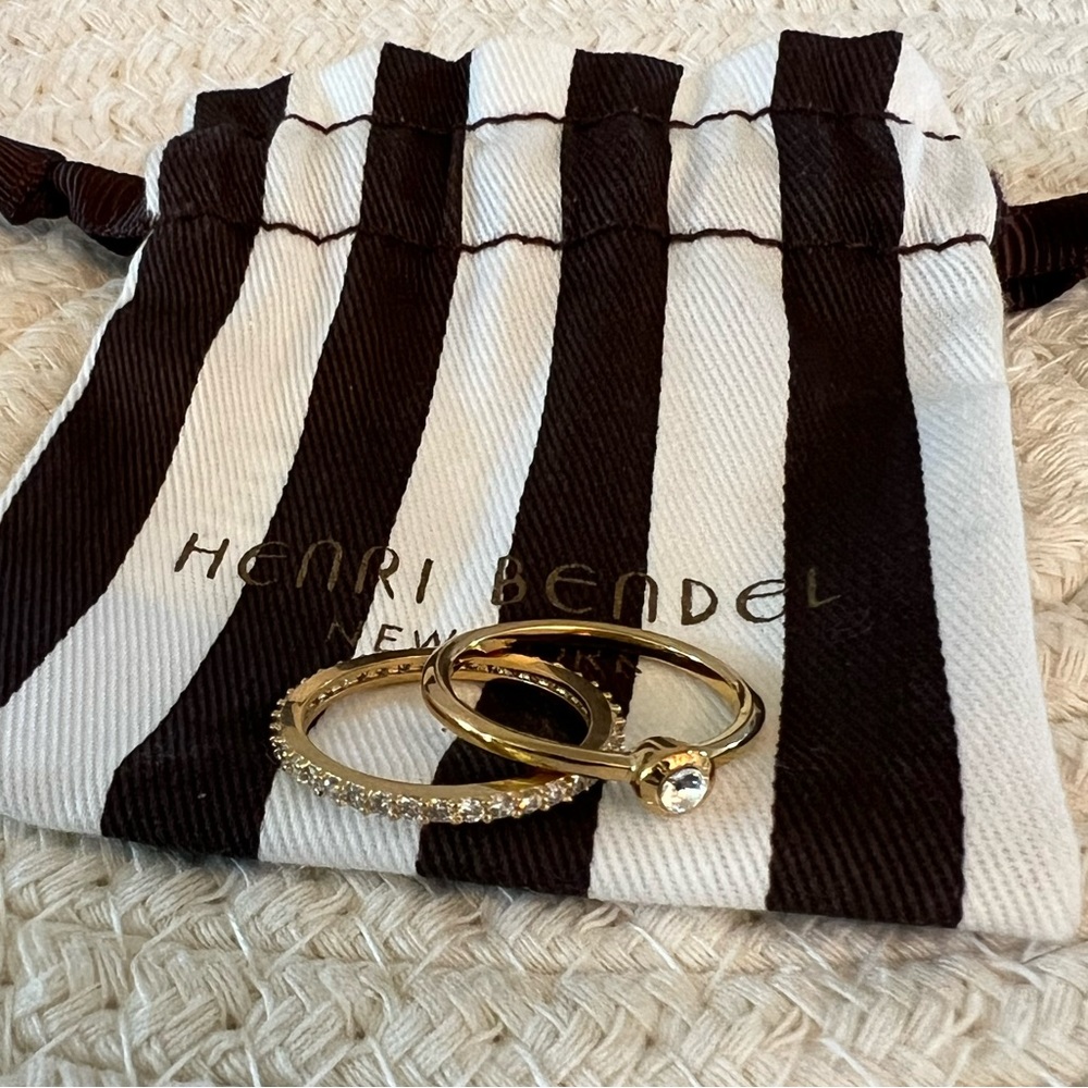 Henri Bendel, Henri Bendel Rings, Stackable Rings